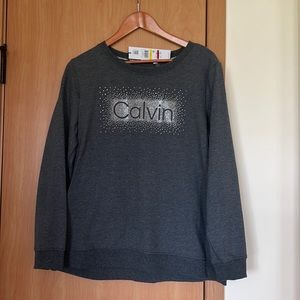 *Never work* Calvin by Calvin Klein sparkly long sleeved tee